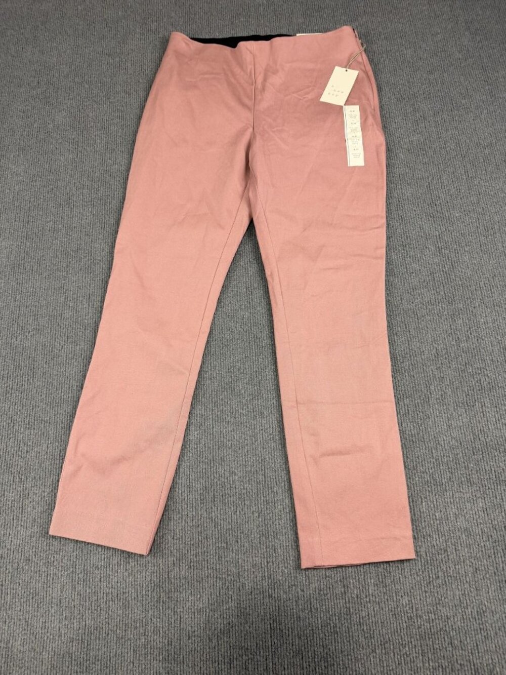 A New Day Womens Pink Side-Zip Skinny Ankle Pants 8R NWT